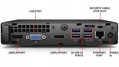 Купить Неттоп HP ProDesk 600 G2 Desktop Mini (i5-6500T, 8GB, 128GB