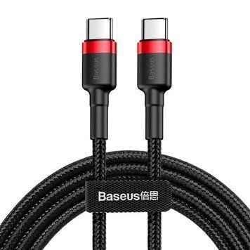 Кабель Baseus Cafule Type-C to Type-C Cable PD 2.0 60W (2m) (CATKLF-H) 31875 фото