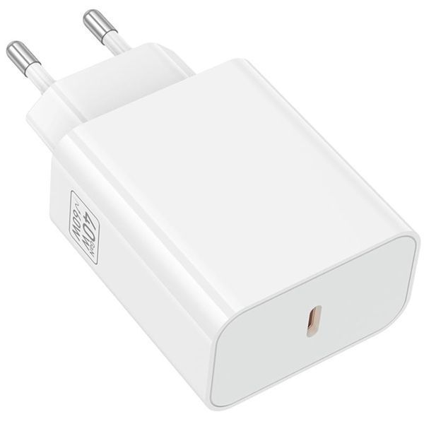Зарядний пристрій Hoco C162A Source PD40W (1USB-C) 84983 фото