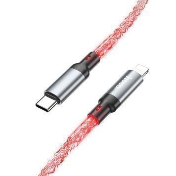 Кабель Hoco U112 Shine 20W Type-C to Lightning (1m) 69084 фото