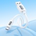 Дата кабель Borofone BX114 Structure USB to MicroUSB 2.4A (1m)