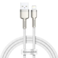 Дата кабель Baseus Cafule Series Metal USB to Lightning 2.4A (1m) (CALJK-A0)