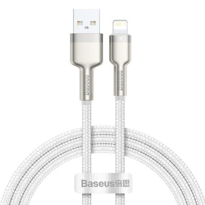 Дата кабель Baseus Cafule Series Metal USB to Lightning 2.4A (1m) (CALJK-A0)