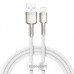 Дата кабель Baseus Cafule Series Metal USB to Lightning 2.4A (1m) (CALJK-A0)