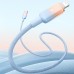 Дата кабель Baseus Discolor Series Fast Charging USB to Lightning 2.4A (1m) (P10374900)