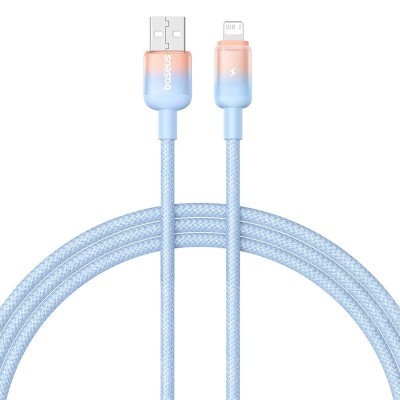 Дата кабель Baseus Discolor Series Fast Charging USB to Lightning 2.4A (1m) (P10374900)