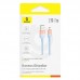 Дата кабель Baseus Discolor Series Fast Charging USB to Lightning 2.4A (1m) (P10374900)