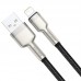 Дата кабель Baseus Cafule Series Metal USB to Lightning 2.4A (2m) (CALJK-B0)