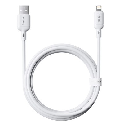 Дата кабель Baseus Silky Series OS Fast Charging USB to Lightning 2.4A (1m) (P1037770)