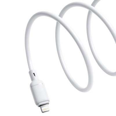 Дата кабель Baseus Silky Series OS Fast Charging USB to Lightning 2.4A (1m) (P1037770)