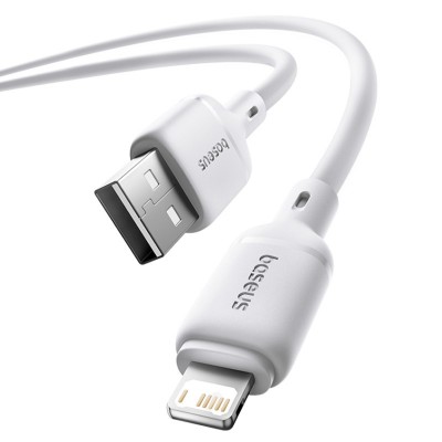Дата кабель Baseus Silky Series OS Fast Charging USB to Lightning 2.4A (1m) (P1037770)