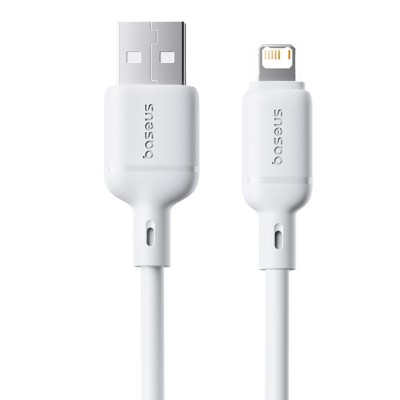 Дата кабель Baseus Silky Series OS Fast Charging USB to Lightning 2.4A (1m) (P1037770)
