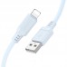 Дата кабель Borofone BX115 Lotto USB to Lightning 2.4A (1m)