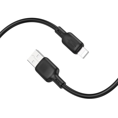 Дата кабель Borofone BX113 Lenny USB to Lightning 2.4A (2m)