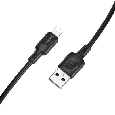 Дата кабель Borofone BX113 Lenny USB to Lightning 2.4A (2m)
