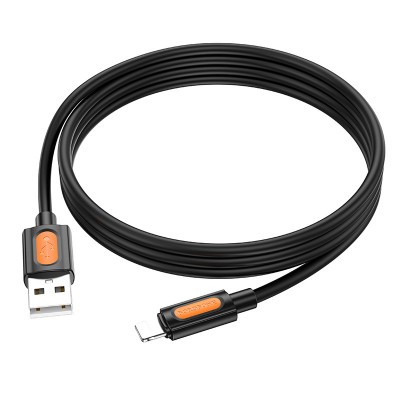 Дата кабель Borofone BX114 Structure USB to Lightning 2.4A (1m)