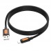 Дата кабель Borofone BX114 Structure USB to Lightning 2.4A (1m)