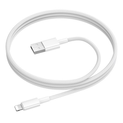 Дата кабель Borofone BX117 Source USB to Lightning 2.4A (1m)