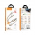 Дата кабель Hoco U139 Type-C to Lightning/Type-C 100W (1.2m)