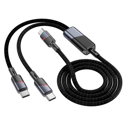 Дата кабель Hoco U139 Type-C to Type-C/Type-C 100W (1.2m)