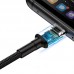 Дата кабель Baseus Cafule QC Double-Sided Blind Interpolation USB to Type-C 40W (1m) (CATKLF-PG)