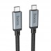 Дата кабель Hoco US05 Type-C to Type-C 100W USB4 40Gbps (1m)