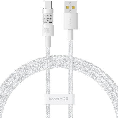 Дата кабель Baseus Gem Fast Charging USB to Type-C 100W (2m) (P10373002111)