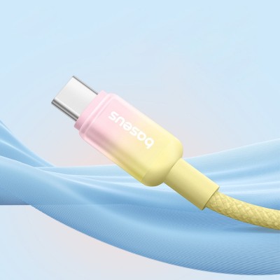Дата кабель Baseus Discolor Series Fast Charging USB to Type-C 100W (1m) (P10374903)