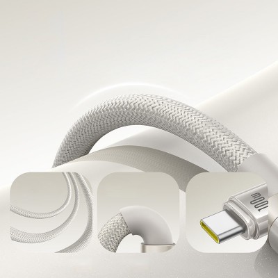 Дата кабель Baseus Titanium Alloy Fast Charging USB to Type-C 100W (1m) (P10378102)