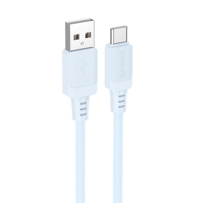 Дата кабель Borofone BX115 Lotto USB to Type-C 3A (1m)