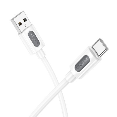 Дата кабель Borofone BX114 Structure USB to Type-C 3A (1m)