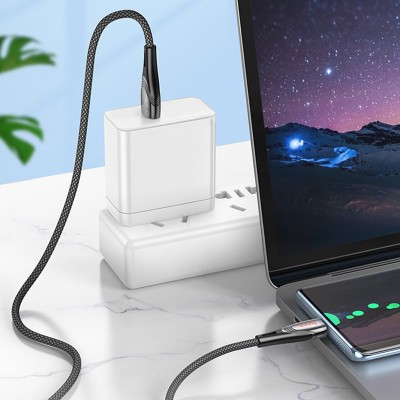 Дата кабель Hoco U133 Monte USB to Type-C (1.2m)