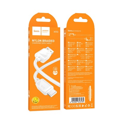Дата кабель Hoco X113 Beneficio USB to Type-C (1m)