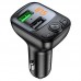 АЗУ FM модулятор Borofone BC41 Eminency QC3.0 (2USB-A)