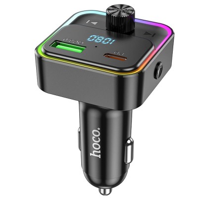 АЗУ FM модулятор Hoco E81 Fantasy PD30W+QC3.0