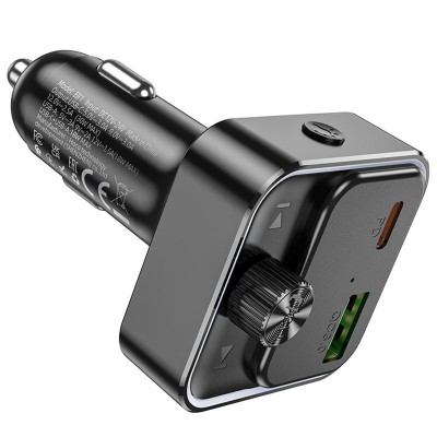 АЗУ FM модулятор Hoco E81 Fantasy PD30W+QC3.0