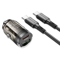 АЗУ Borofone BZ29A Talented PD36W+QC3.0 (1USB-A/1C) + кабель Type-C to Type-C