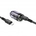 АЗУ Borofone BZ29A Talented PD36W+QC3.0 (1USB-A/1C) + кабель Type-C to Lightning