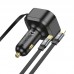 АЗУ Hoco NZ13 Clever PD30W + выдвижные кабеля Type-C and Lightning