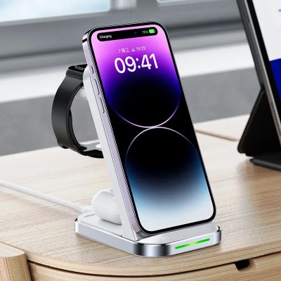 БЗУ Acefast E15 desktop 3-in-1