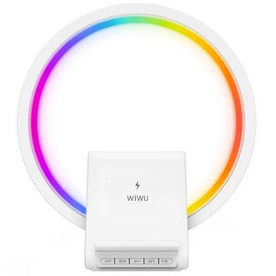 БЗУ WIWU Wi-W021 2 in 1 Wireless Charger+Bluetooth Speaker