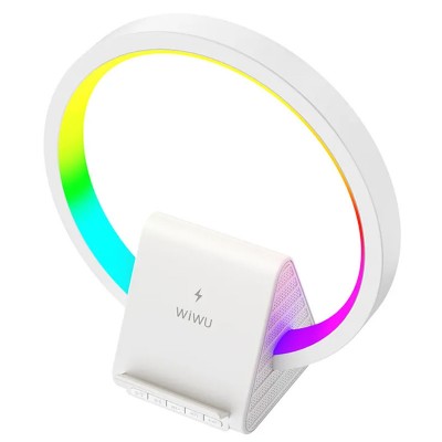БЗУ WIWU Wi-W021 2 in 1 Wireless Charger+Bluetooth Speaker
