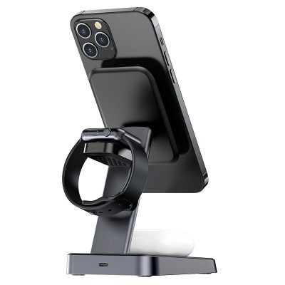 БЗУ Acefast E3 desktop 3-in-1 (with MagSafe)