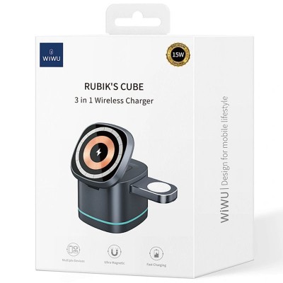 БЗУ WIWU Wi-W024 3 in 1 wireless charger