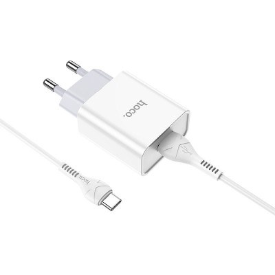 СЗУ Hoco C81A Asombroso 2.1A (1USB-A) + кабель USB to Type-C