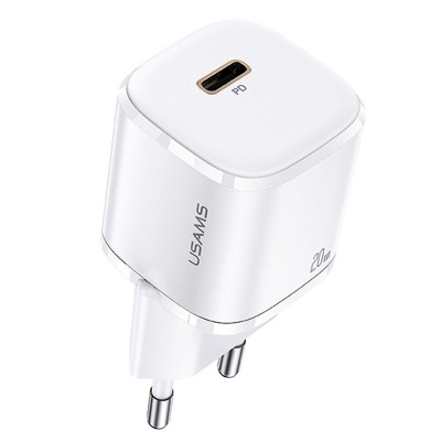 СЗУ Usams US-CC124 T36 20W Super Si (1USB-C)