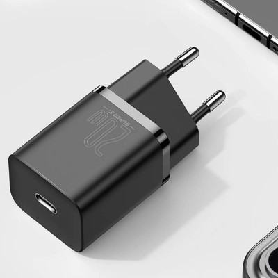 СЗУ Baseus Super Si Quick Charger 20W (1USB-C) (CCSUP-B)
