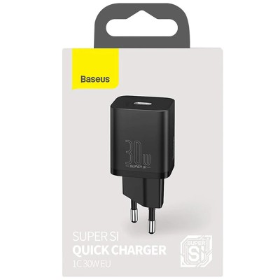 СЗУ Baseus Super Si Quick Charger 30W (1USB-C) (CCSUP-J)