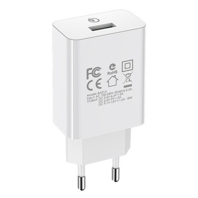 СЗУ Borofone BA21A Long journey QC3.0 3A (1USB-A)