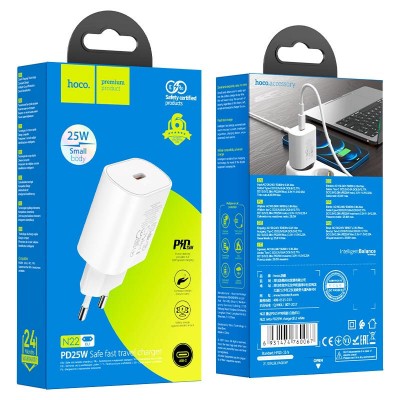 СЗУ Hoco N22 Jetta PD25W (1USB-C)